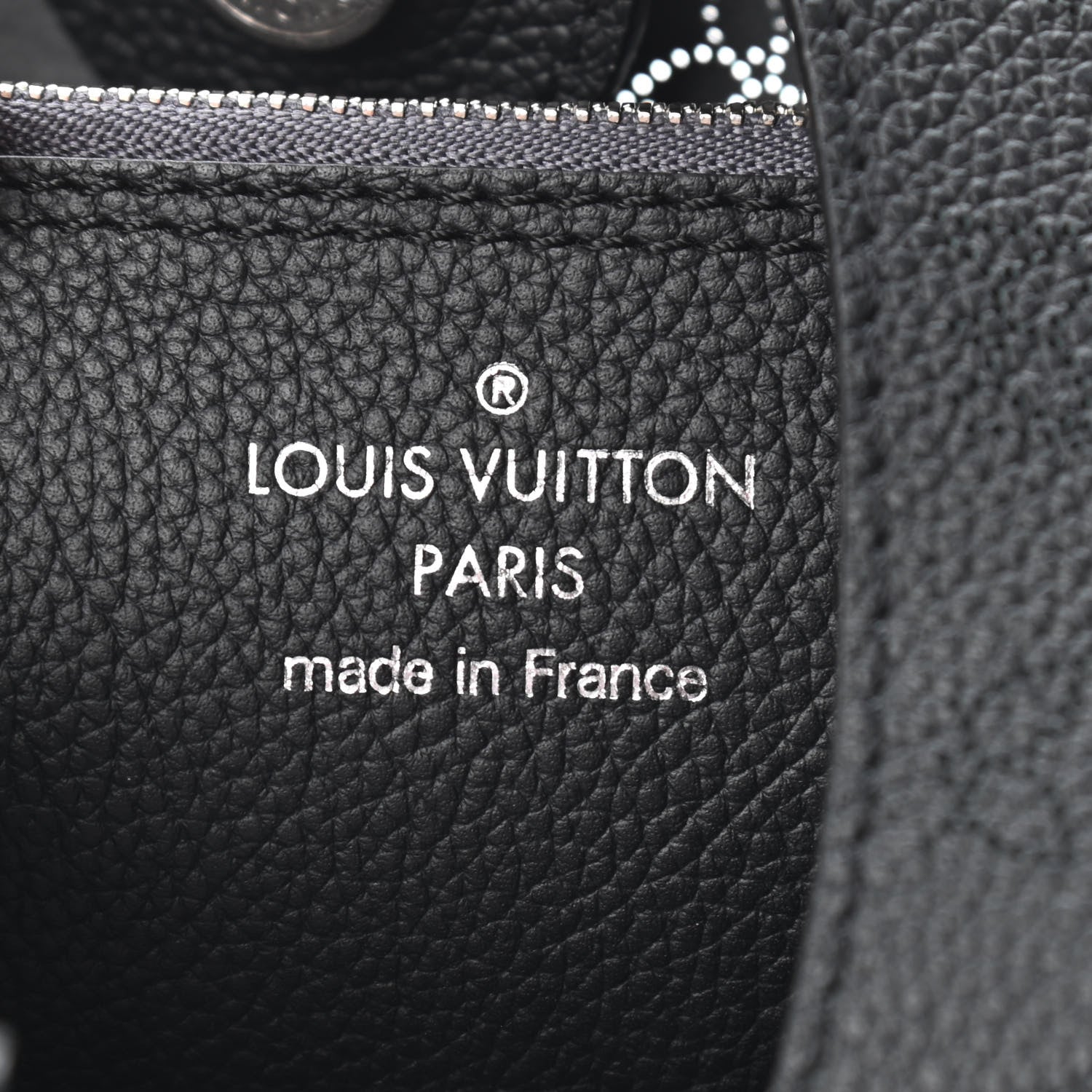 Louis Vuitton Mahina Carmel Hobo Black 6 of 8