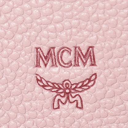 MCM Grained Calfskin Medium Ella Boston Pale Mauve 8 of 13