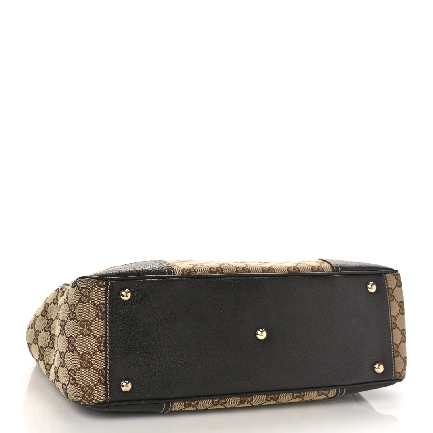 Gucci Monogram Medium Princy Tote Dark Brown 4 of 10