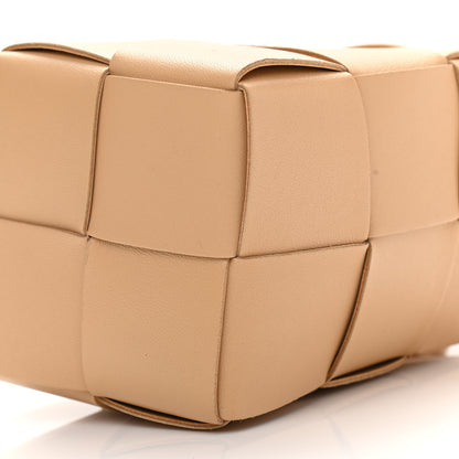 Bottega Veneta Nappa Maxi Intrecciato Mini Cassette Bucket Bag Almond 8 of 8