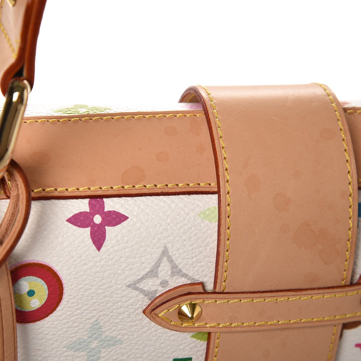 Monogram Multicolor Murakami Eye Love You White