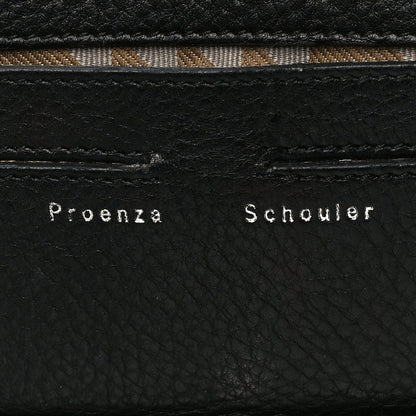 Proenza Schouler Textured Leather PS11 Wristlet Clutch Black 5 of 14