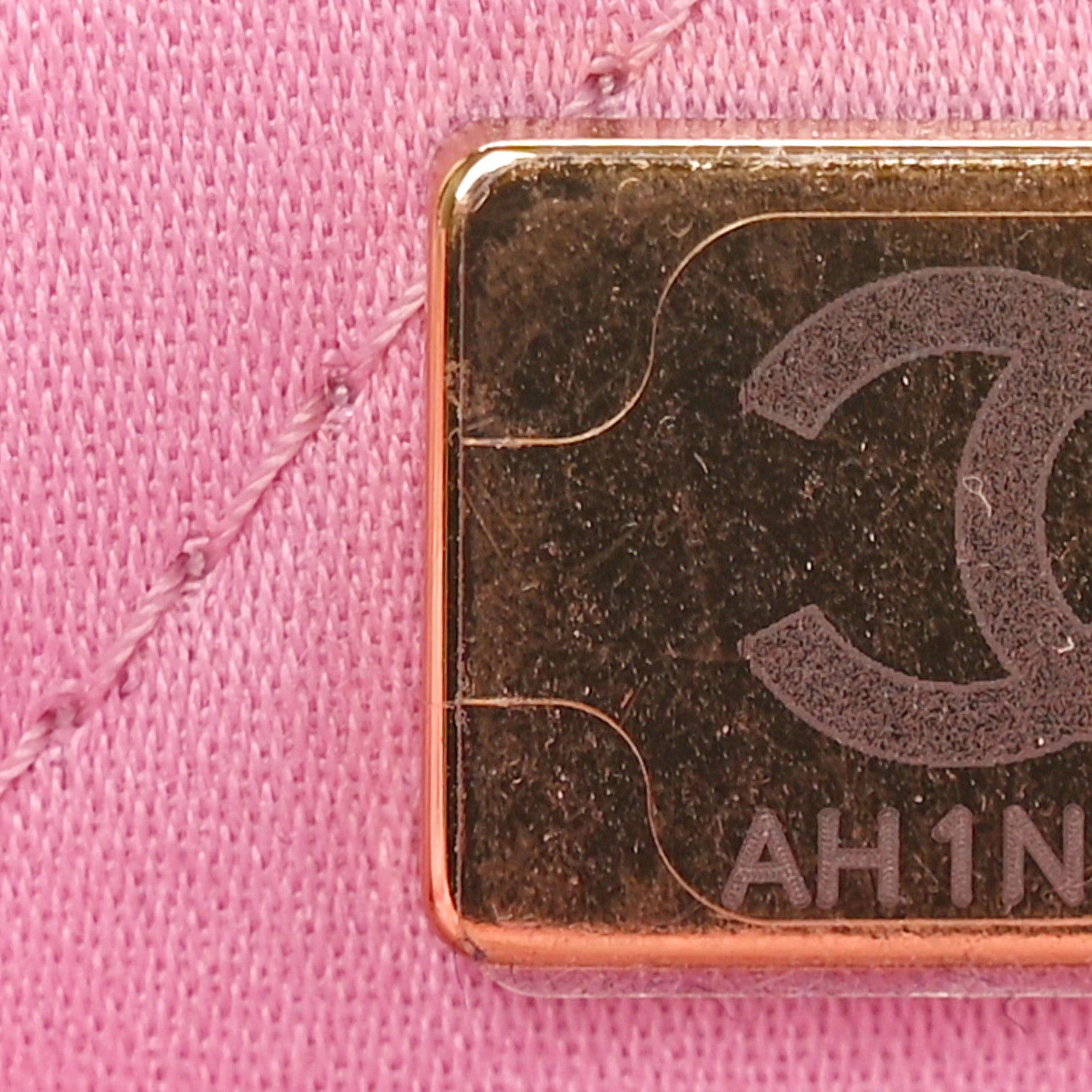 Chanel Shiny Calfskin Quilted Small Chanel 22 Pink 8 of 11