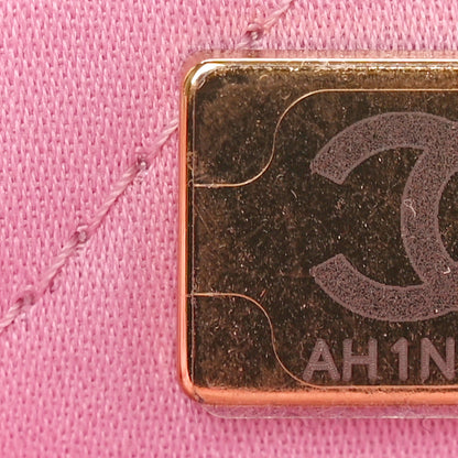 Chanel Shiny Calfskin Quilted Small Chanel 22 Pink 8 of 11