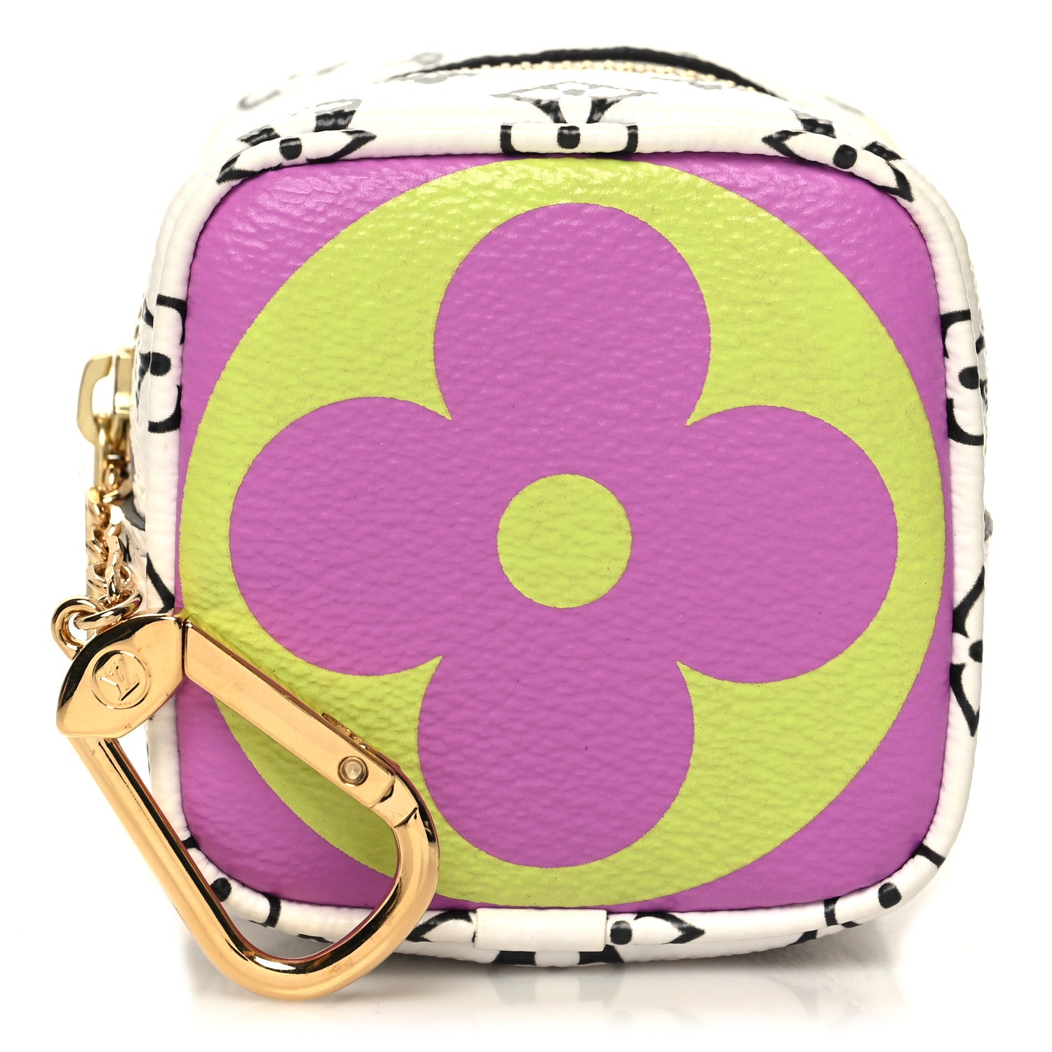 Louis Vuitton Monogram Giant Cube Coin Purse Pink 1 of 9