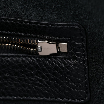 Valentino Garavani Grained Calfskin Rockstud Shoulder Tote Black 11 of 14