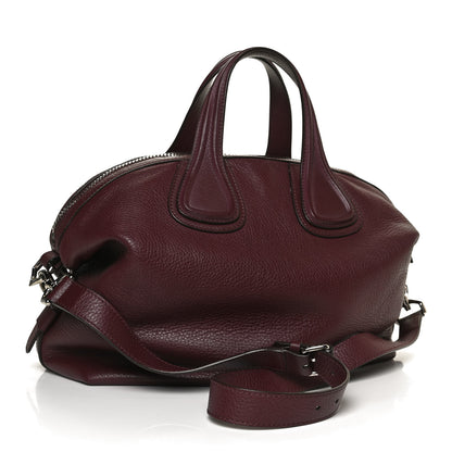 Givenchy Waxy Grained Calfskin Small Nightingale Oxblood 2 of 12