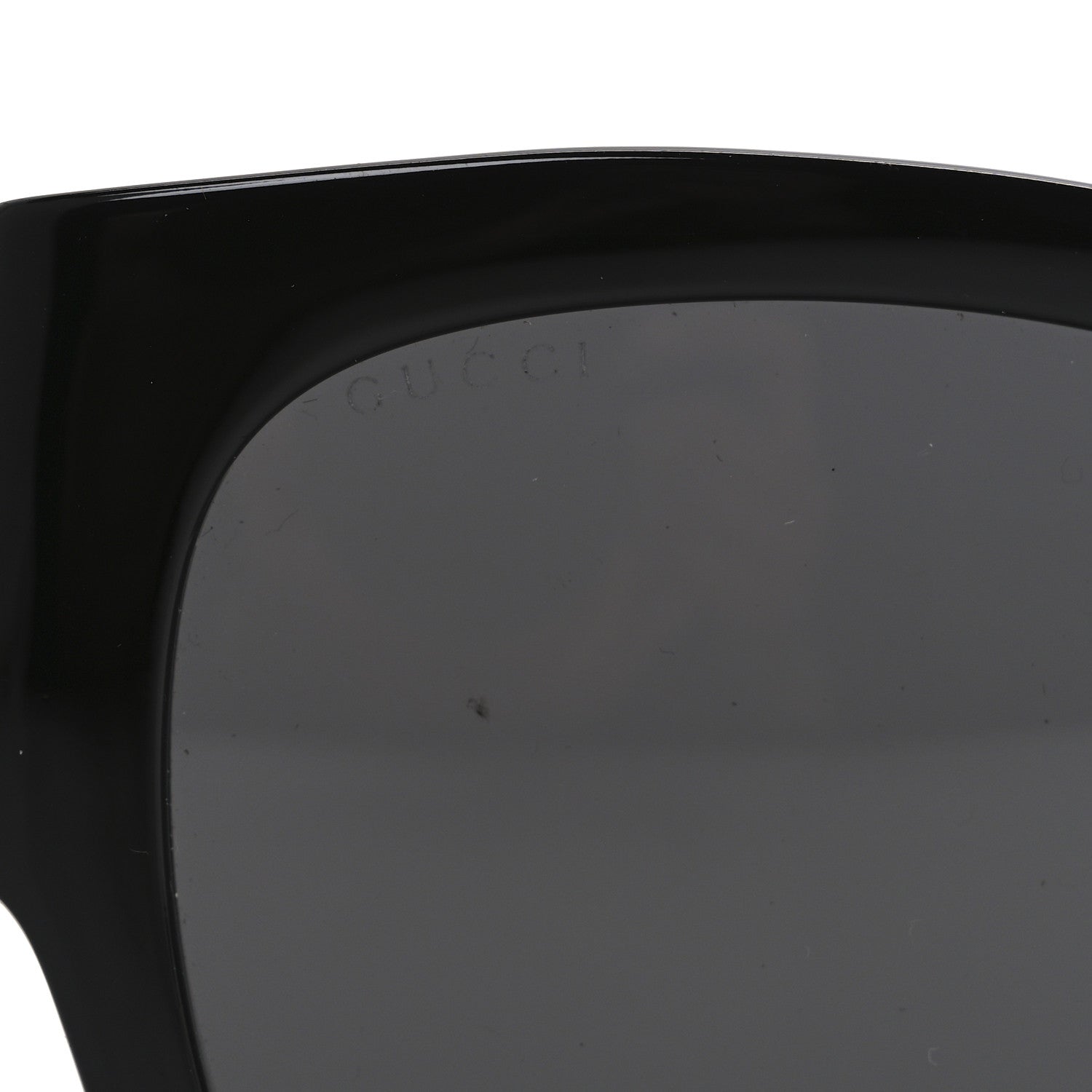 Gucci Acetate Square Frame Sunglasses GG0142SA Black 7 of 8