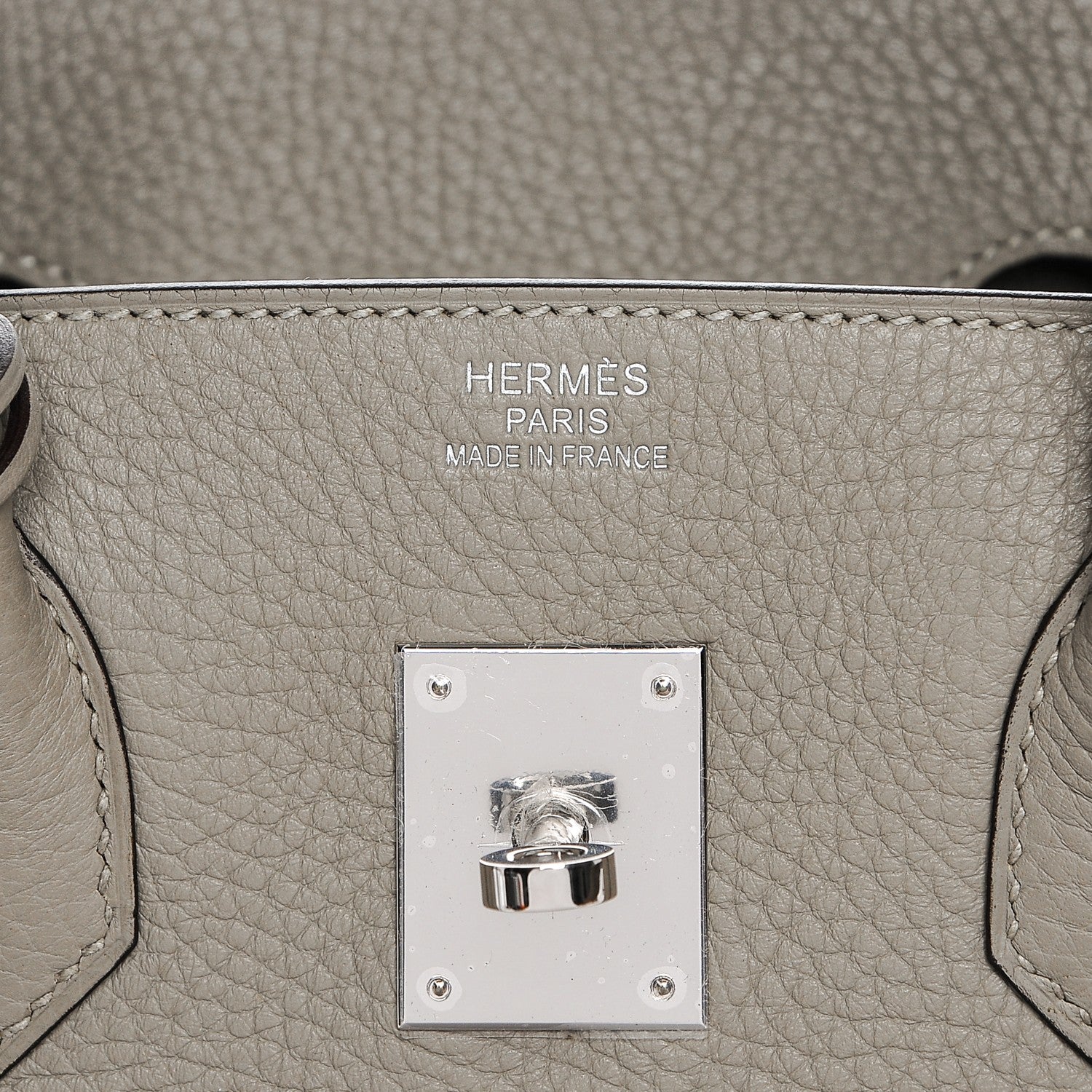 Hermes Taurillon Clemence Birkin 35 Sauge 6 of 8