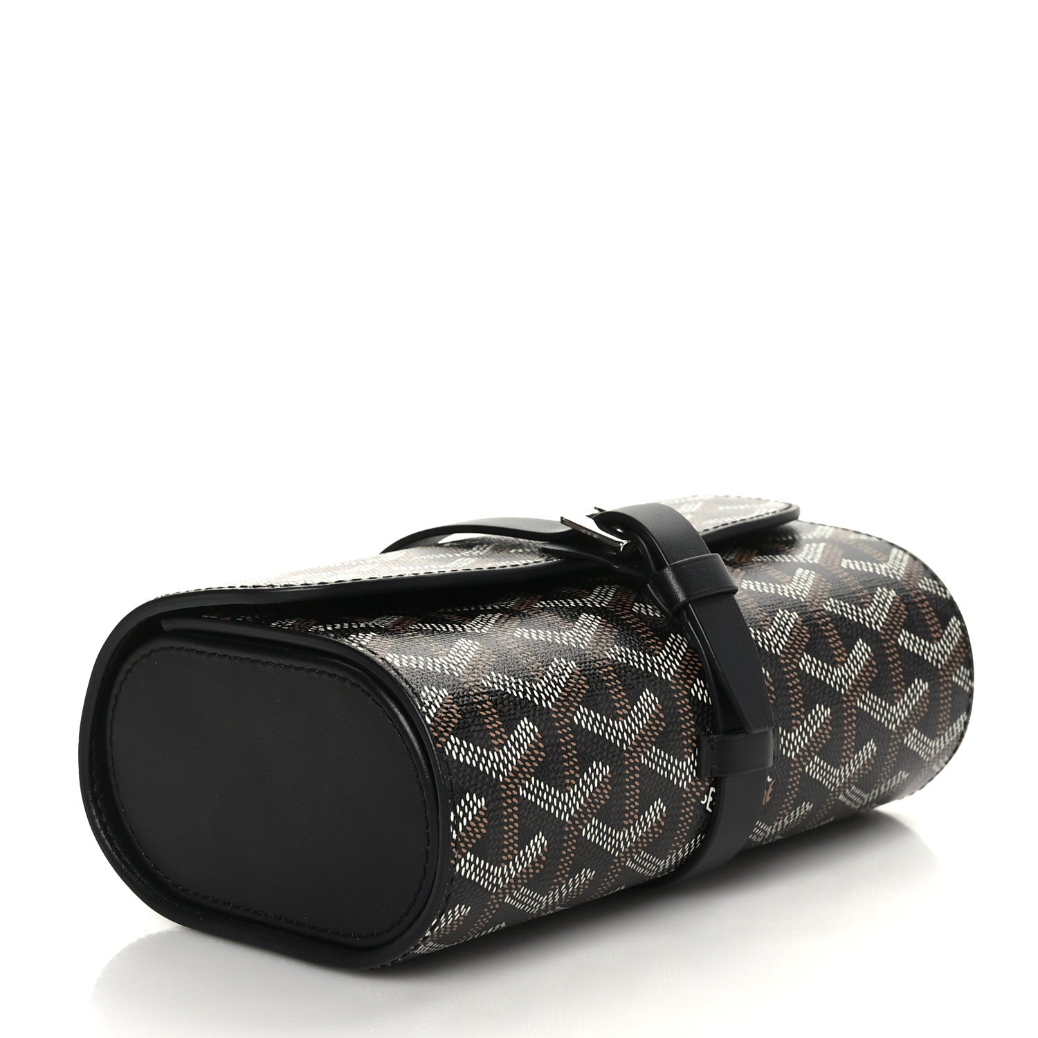 Goyard Goyardine Double Travel Watch Case Black 3 of 7