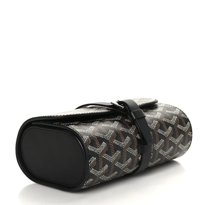 Goyard Goyardine Double Travel Watch Case Black 3 of 7