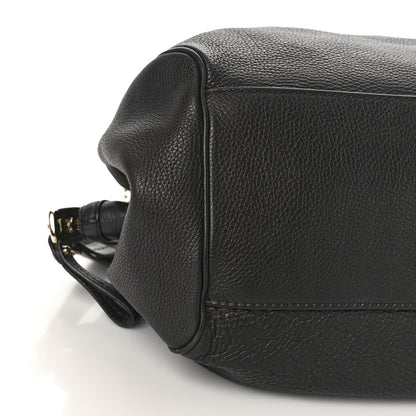 Gucci Calfskin Medium Sukey Boston Bag Black 7 of 8