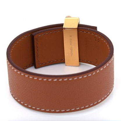 Hermes Epsom Collier de Chien 24 Bracelet T2 Gold 3 of 3