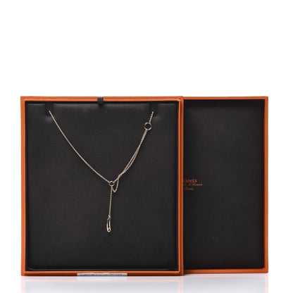Hermes 18K Rose Gold TPM Chaine d'Ancre Punk Necklace SH 5 of 5