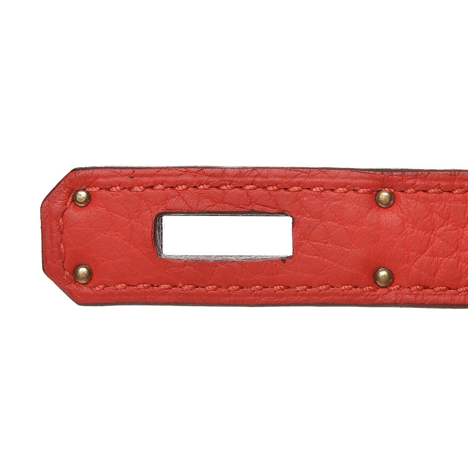 Hermes Taurillon Clemence Kelly Retourne 28 Rouge Tomate 10 of 37