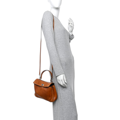 Balenciaga Vegetable Tanned Lambskin Mini Rodeo Top Handle Handbag Tan Cowboy 2 of 12