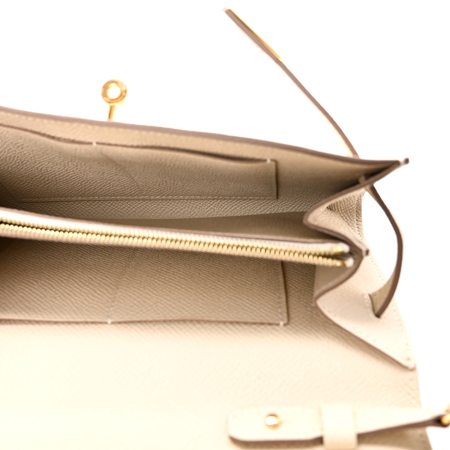Epsom Kelly Wallet To Go Craie