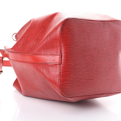 Louis Vuitton Epi Petit Noe Castillan Red 6 of 8