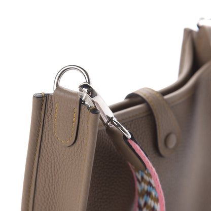 Hermes Taurillon Maurice Zigzag Evelyne TPM Beige Weimar 10 of 11