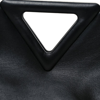 Bottega Veneta Calfskin Medium The Point Triangle Bag Black 7 of 9