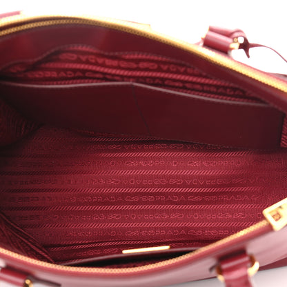 Prada Saffiano Lux Medium Tote Cerise 6 of 13