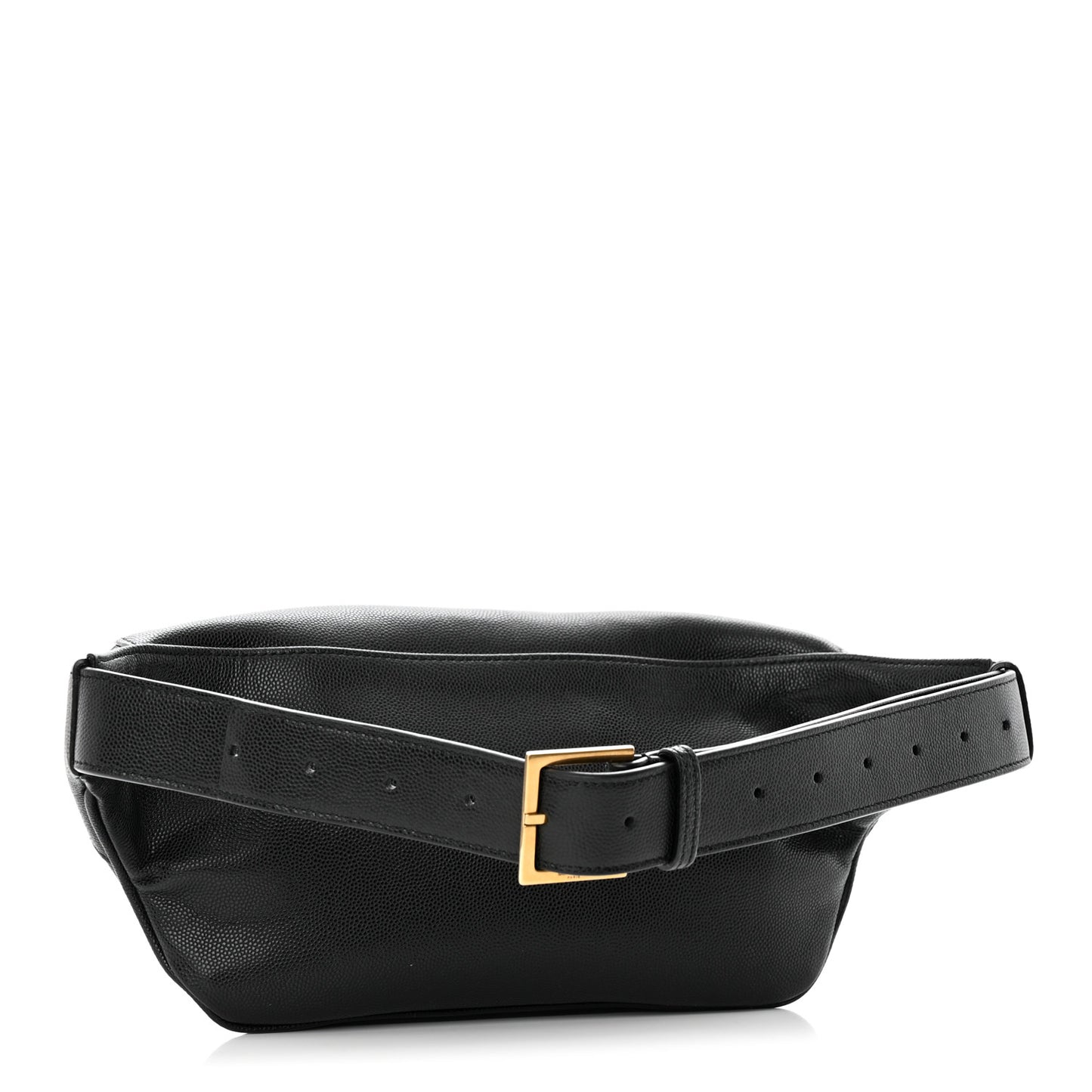 Grain De Poudre Monogram Belt Bag Black