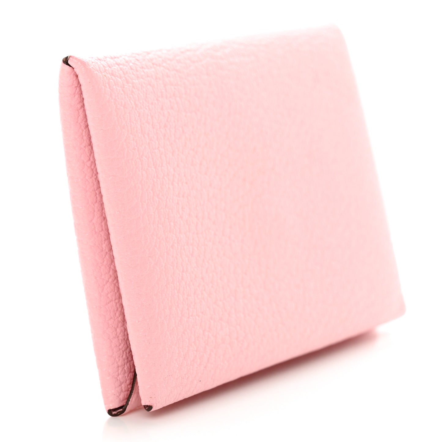 Chevre Mysore Calvi Card Case Rose Sakura