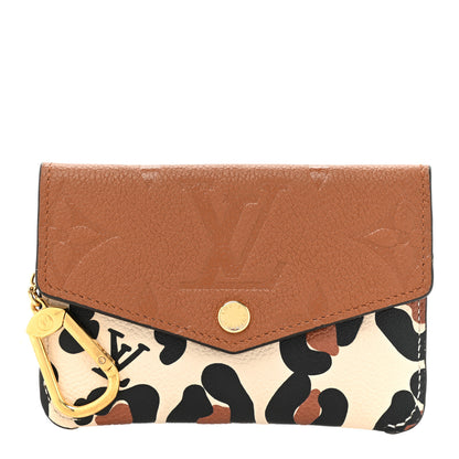 Louis Vuitton Empreinte Monogram Giant Wild At Heart Key Pouch Caramel 1 of 9