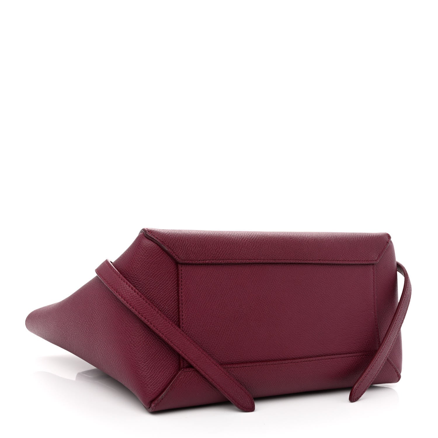 Celine Grained Calfskin Micro Belt Bag Plum 4 of 10