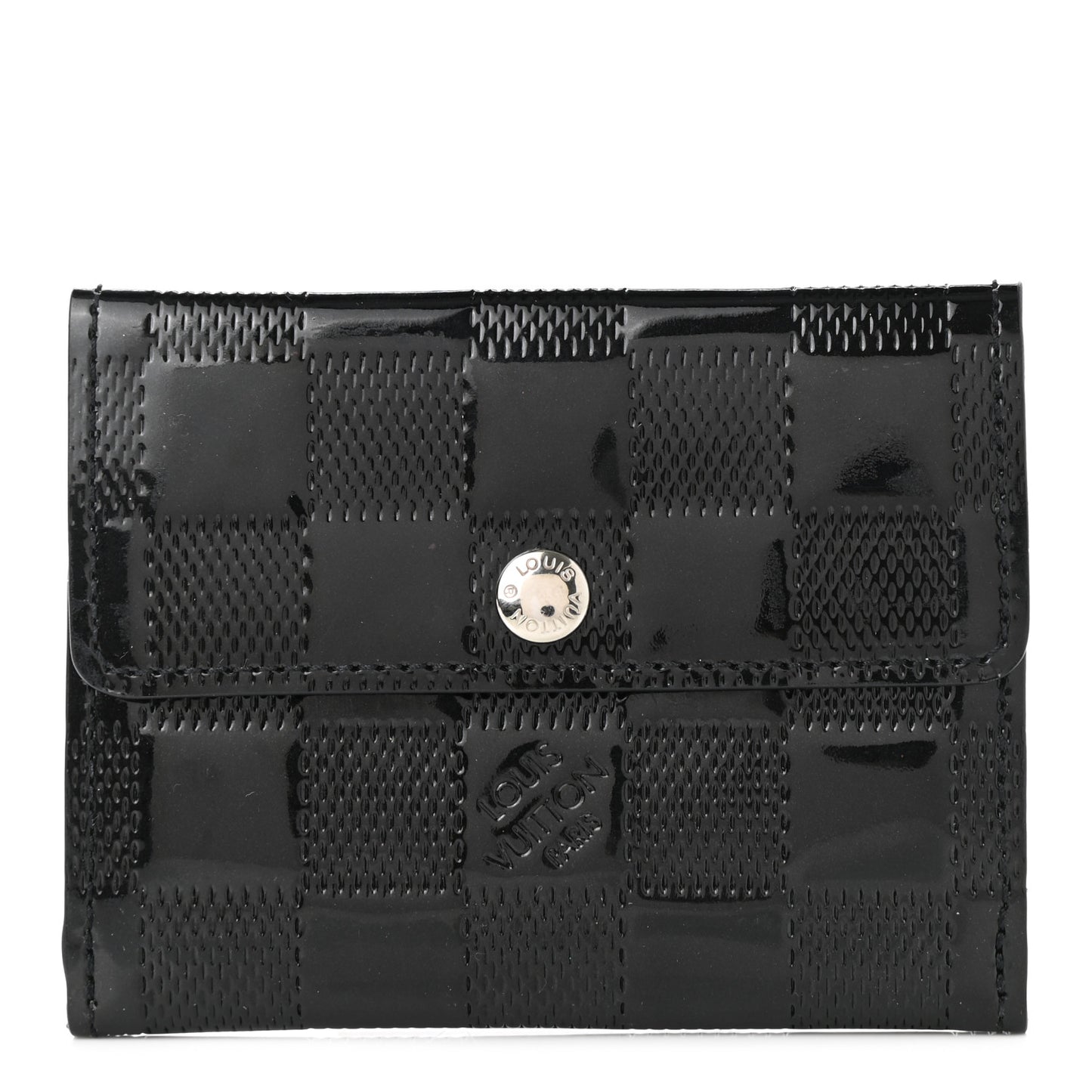 Damier Vernis Ludlow Wallet Black