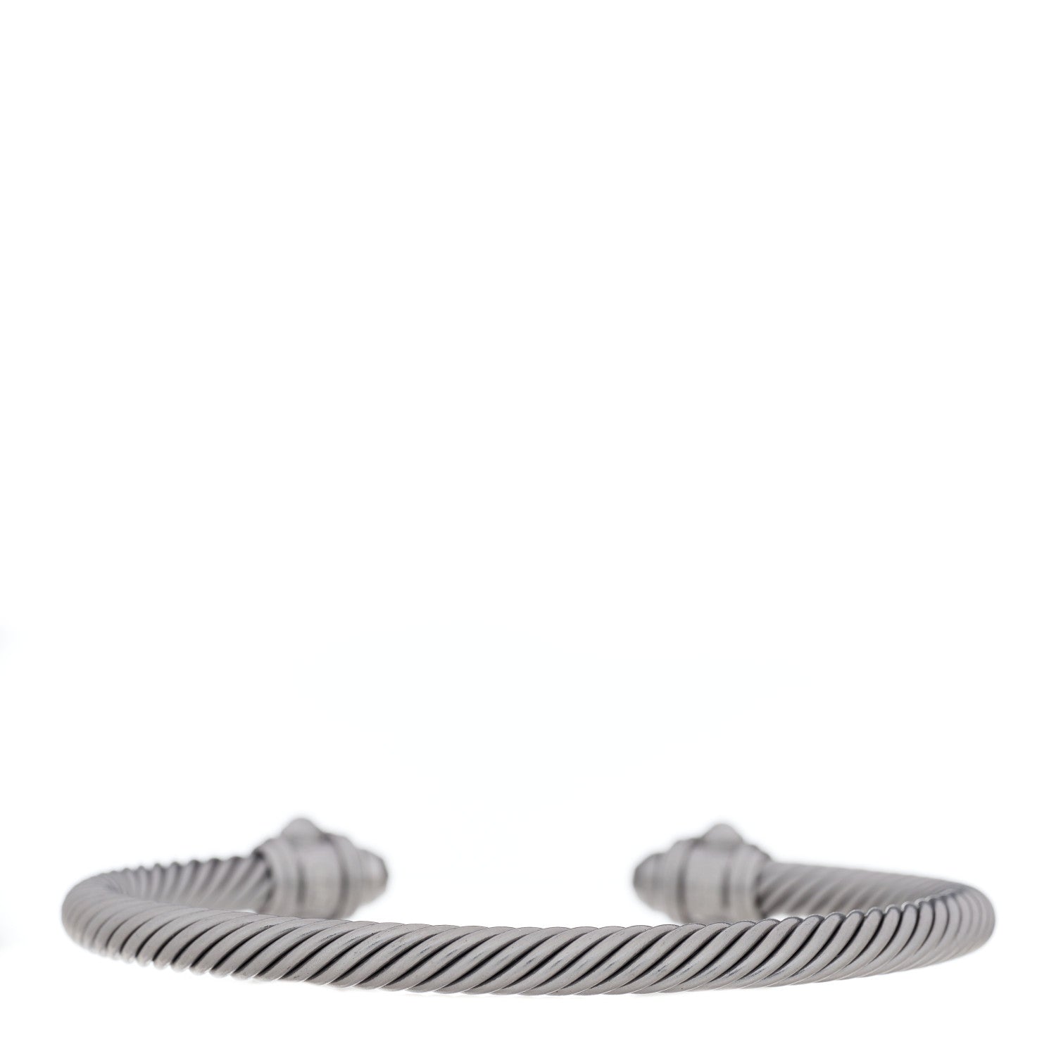 David Yurman Aluminum 5mm Renaissance Bracelet Darkened Silver 2 of 4