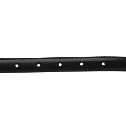 Celine Box Calfskin Medium 25mm Triomphe Belt 90 36 Black 4 of 6