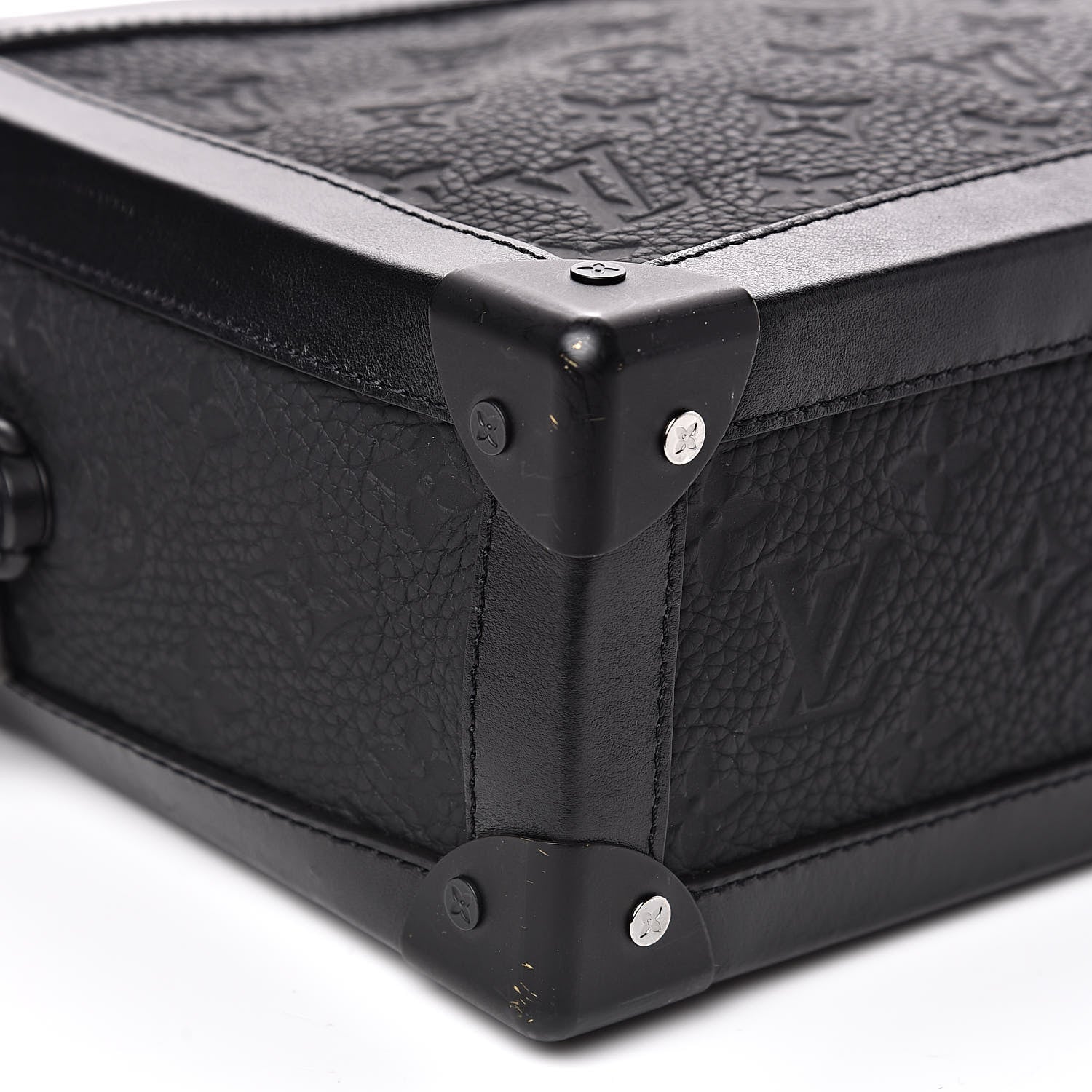 Louis Vuitton Taurillon Monogram Soft Trunk Black 7 of 11