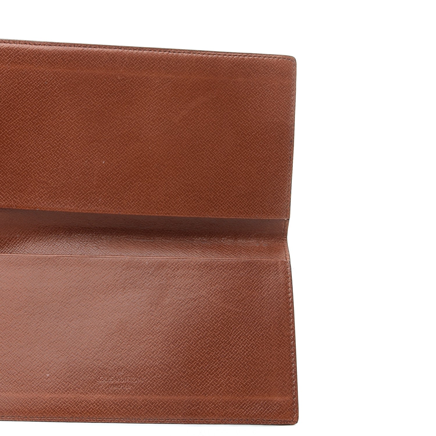 Louis Vuitton Monogram Simple Checkbook Holder Wallet 5 of 7
