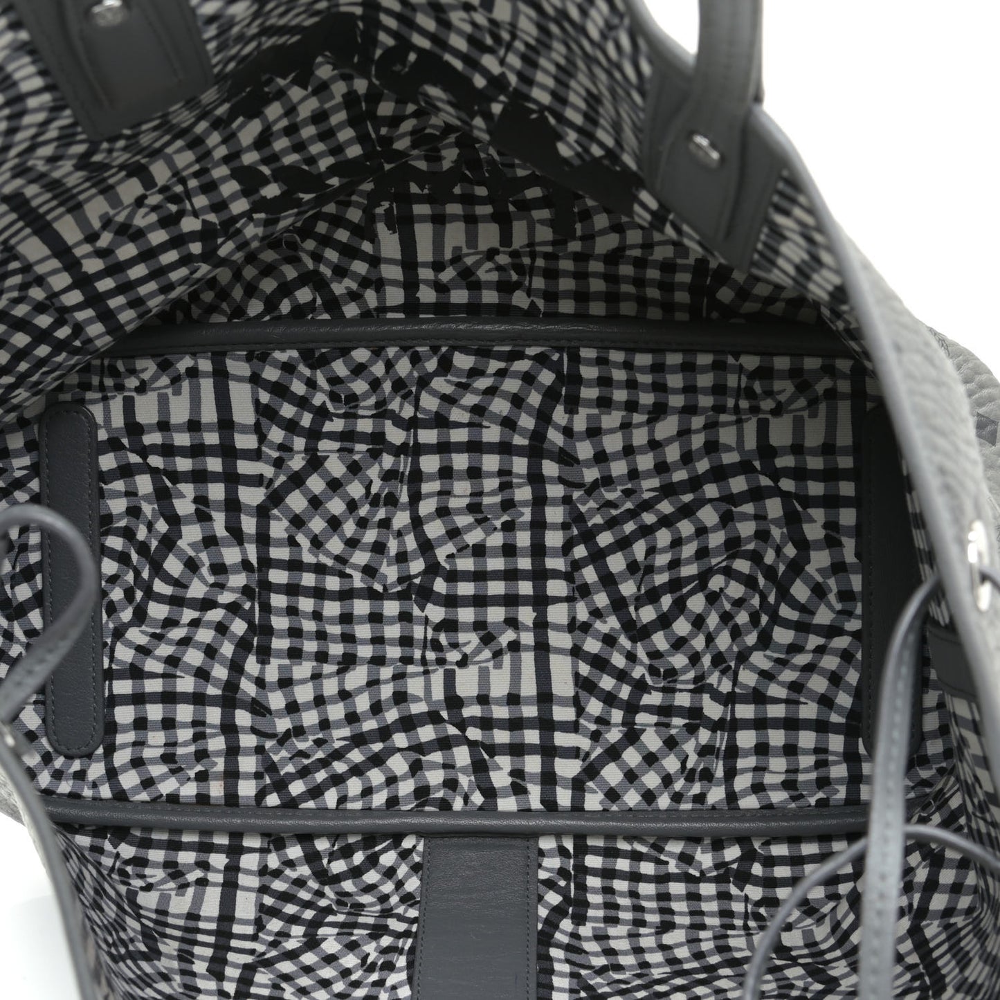Visetos Medium Liz Reversible Shopper Tote Phantom Grey
