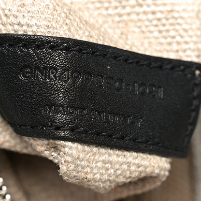 Saint Laurent Linen Calfskin Rive Gauche Tote Greggio Natural 7 of 12