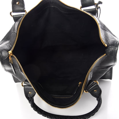 Balenciaga Agneau Giant 21 Gold Hardware Work Black 5 of 10