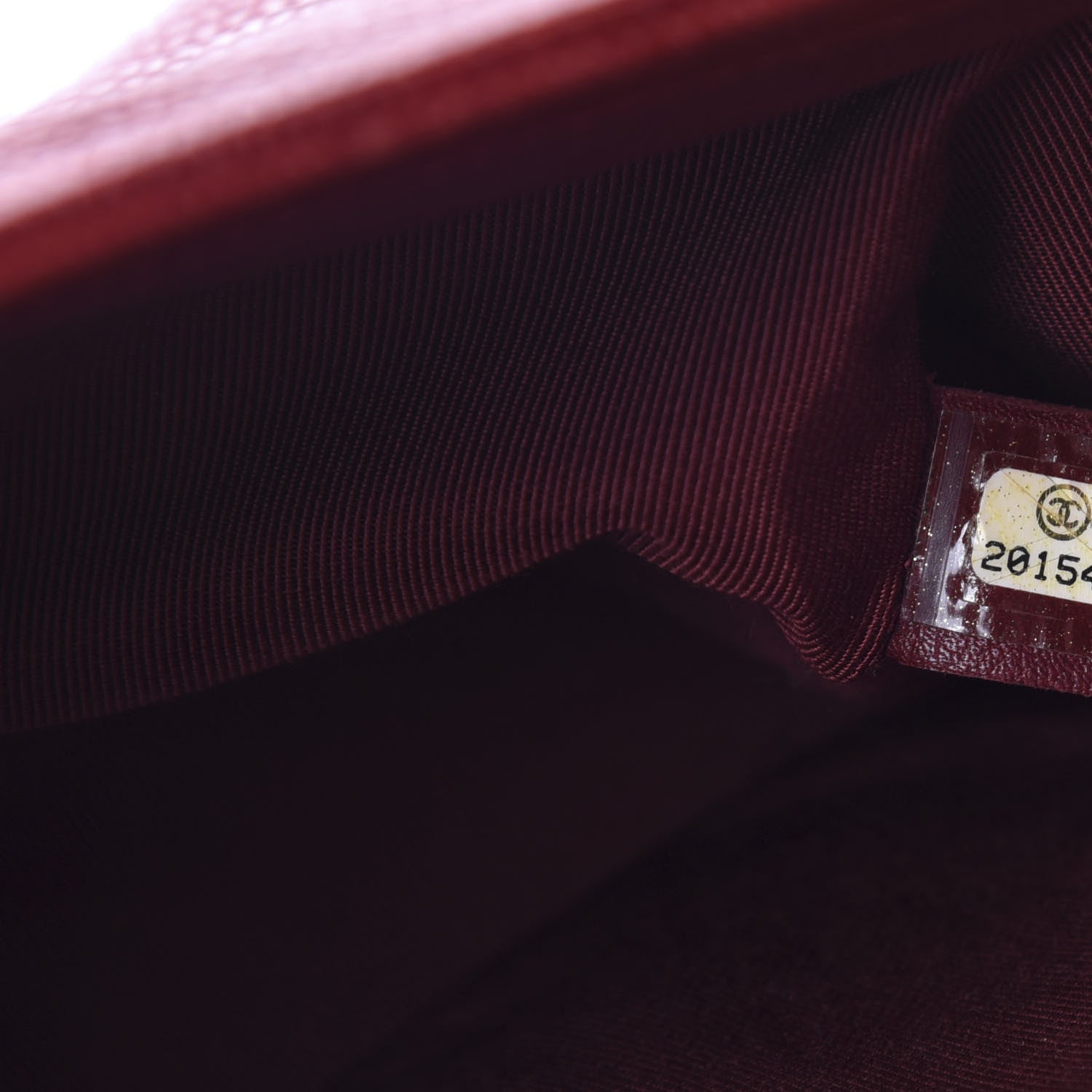 Chanel Caviar Quilted Medium Boy Flap Dark Red 9 of 15