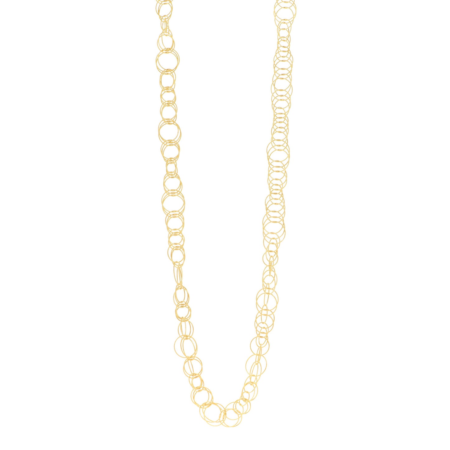 18K Yellow Gold Hawaii Sautoir Necklace