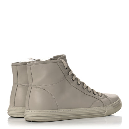 Gucci Calfskin Mens High Top Sneakers 8 Mystic White 4 of 18