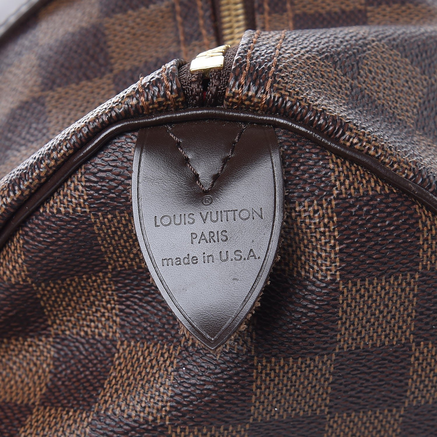 Louis Vuitton Damier Ebene Speedy 35 6 of 16