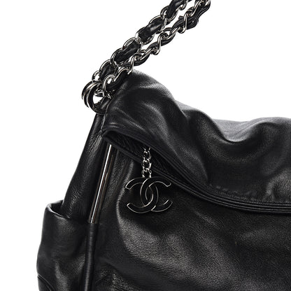 Chanel Lambskin Large Ultimate Soft Tote Black 9 of 9