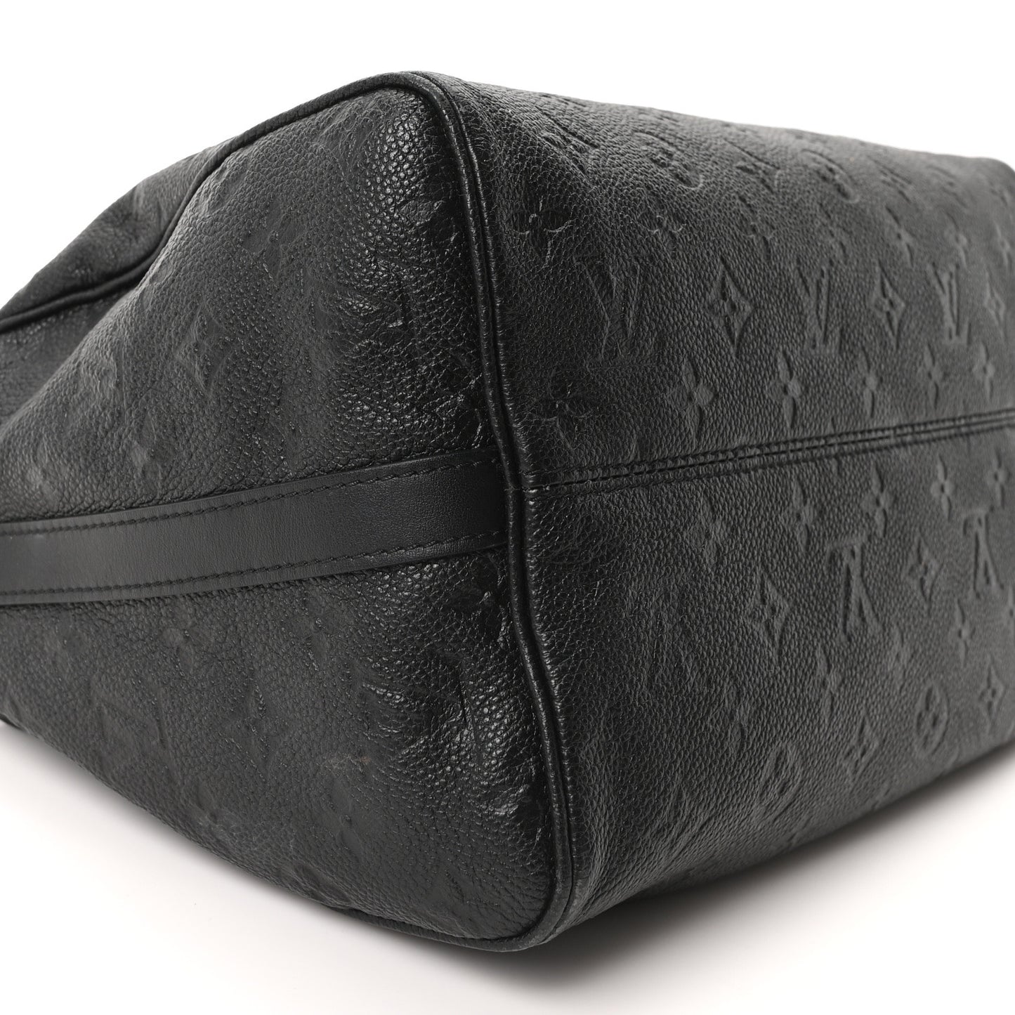 Empreinte Monogram Soft Speedy Bandouliere 30 Black