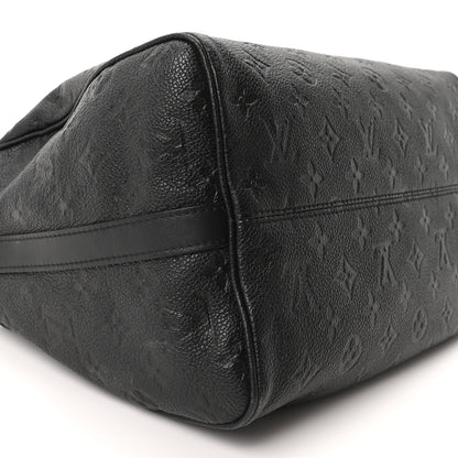 Louis Vuitton Empreinte Monogram Soft Speedy Bandouliere 30 Black 8 of 9