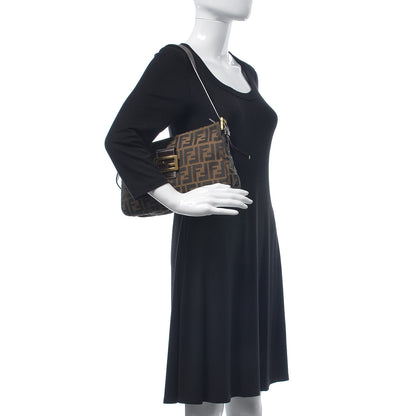 Fendi Zucca Shoulder Bag Tobacco 2 of 7