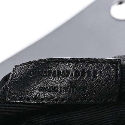 Saint Laurent Calfskin Y Quilted Monogram Large Loulou Chain Satchel Black 7 of 9