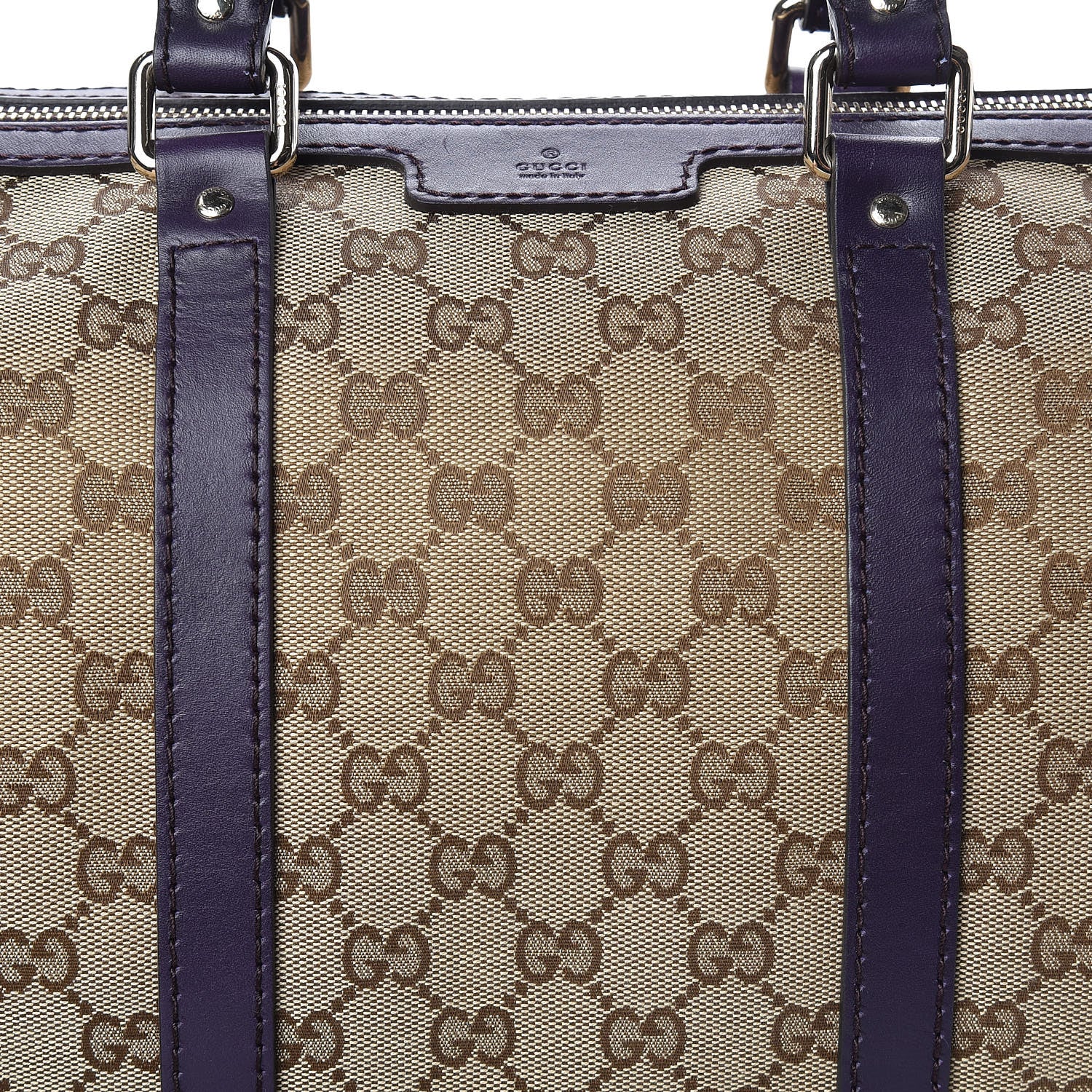 Gucci Monogram Medium Joy Boston Purple 8 of 12