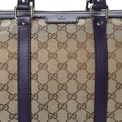 Gucci Monogram Medium Joy Boston Purple 8 of 12