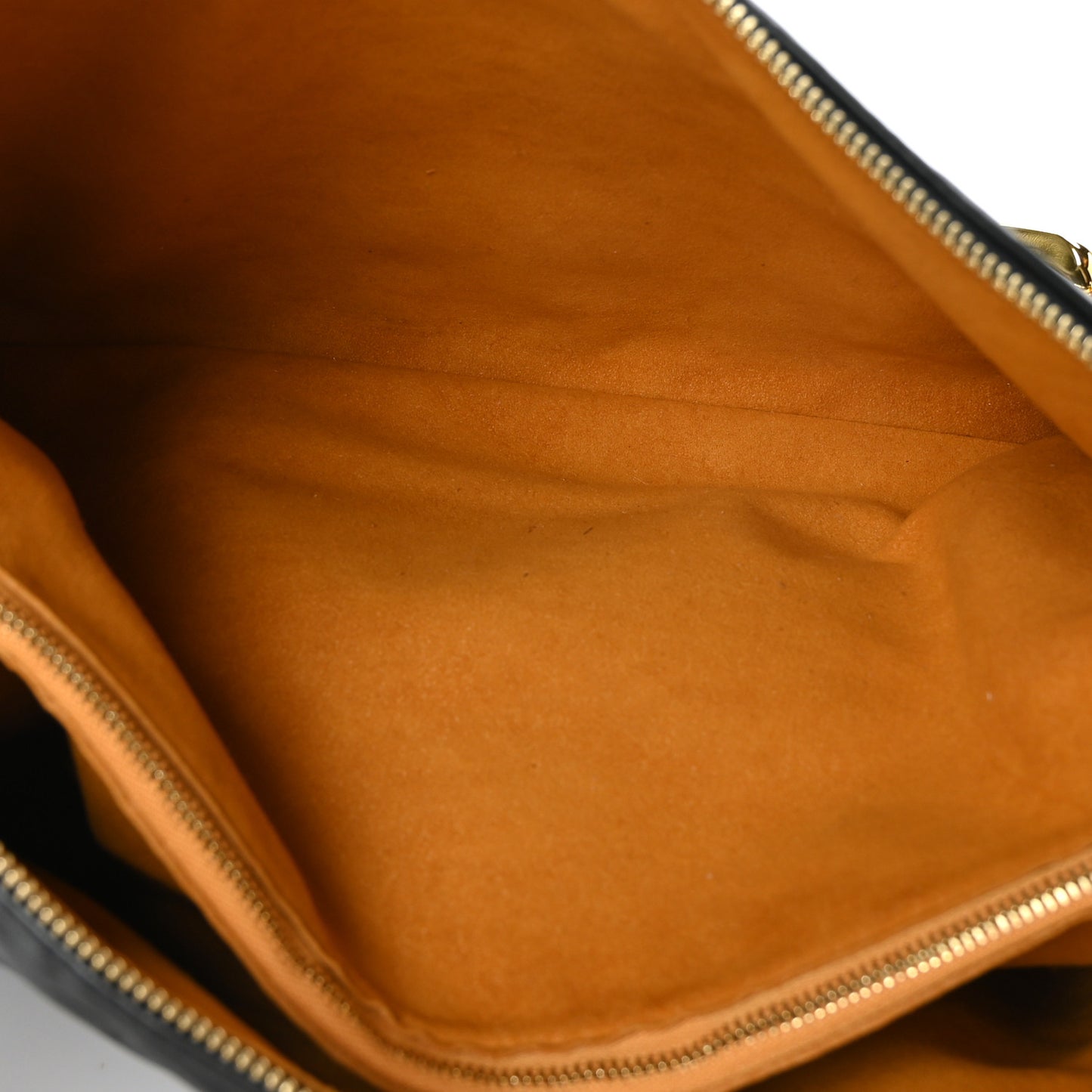 Lambskin Embossed Monogram Coussin MM Black