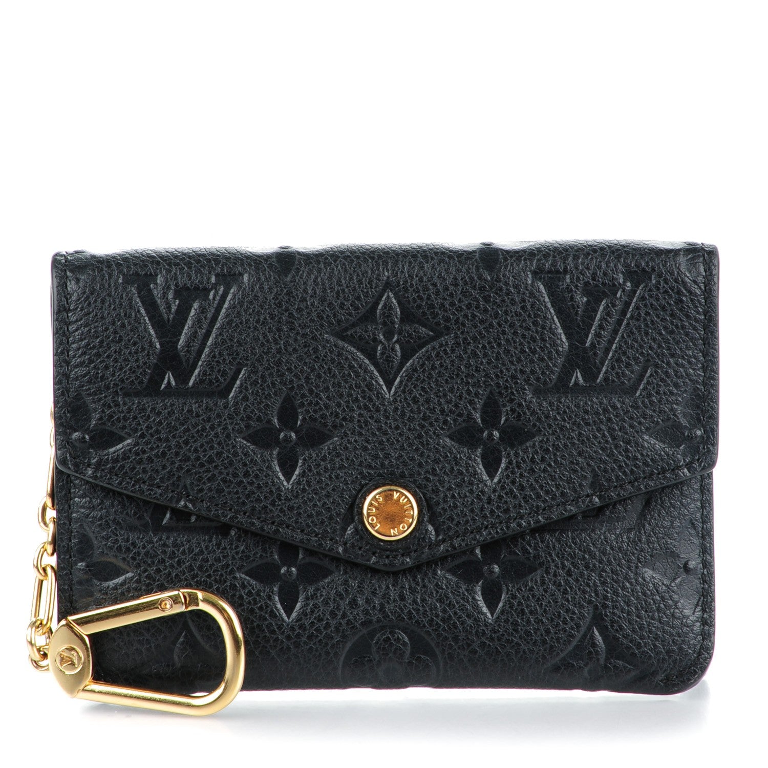 Louis Vuitton Empreinte Key Pouch Black 1 of 7